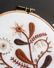 Load image into Gallery viewer, Autumn Wildflowers - PDF Embroidery Pattern