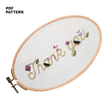 Load image into Gallery viewer, Thank You in Bloom - PDF Pattern
