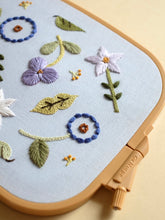 Load image into Gallery viewer, Blue Summer Blooms - PDF Embroidery Pattern