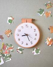Load image into Gallery viewer, Floral Embroidery Clock - PDF Pattern
