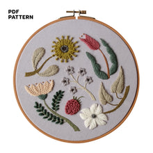 Load image into Gallery viewer, Wool Berry and Flowers - PDF Pattern