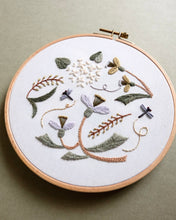 Load image into Gallery viewer, Summer Breeze & Dragonflies - PDF Embroidery Pattern