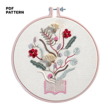 Load image into Gallery viewer, A Sweet Floral Book - PDF Pattern