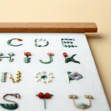 Load image into Gallery viewer, Floral Alphabets - PDF Pattern