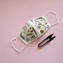Load image into Gallery viewer, Spring Floral Embroidered Mask - PDF Pattern