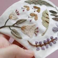 Load image into Gallery viewer, Spring Floral Embroidered Mask - PDF Pattern