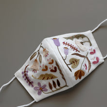 Load image into Gallery viewer, Spring Floral Embroidered Mask - PDF Pattern
