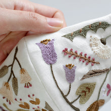 Load image into Gallery viewer, Spring Floral Embroidered Mask - PDF Pattern