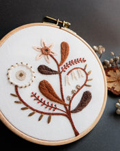 Load image into Gallery viewer, Autumn Wildflowers - PDF Embroidery Pattern
