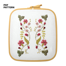 Load image into Gallery viewer, Berry Bloom Garden - PDF Embroidery Pattern
