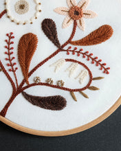 Load image into Gallery viewer, Autumn Wildflowers - PDF Embroidery Pattern
