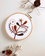 Load image into Gallery viewer, Autumn Wildflowers - PDF Embroidery Pattern
