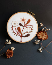 Load image into Gallery viewer, Autumn Wildflowers - PDF Embroidery Pattern
