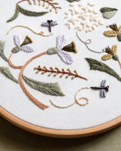 Load image into Gallery viewer, Summer Breeze &amp; Dragonflies - PDF Embroidery Pattern
