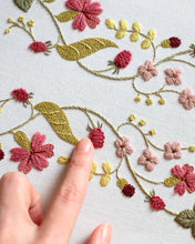 Load image into Gallery viewer, Berry Bloom Garden - PDF Embroidery Pattern
