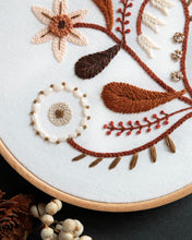 Load image into Gallery viewer, Autumn Wildflowers - PDF Embroidery Pattern
