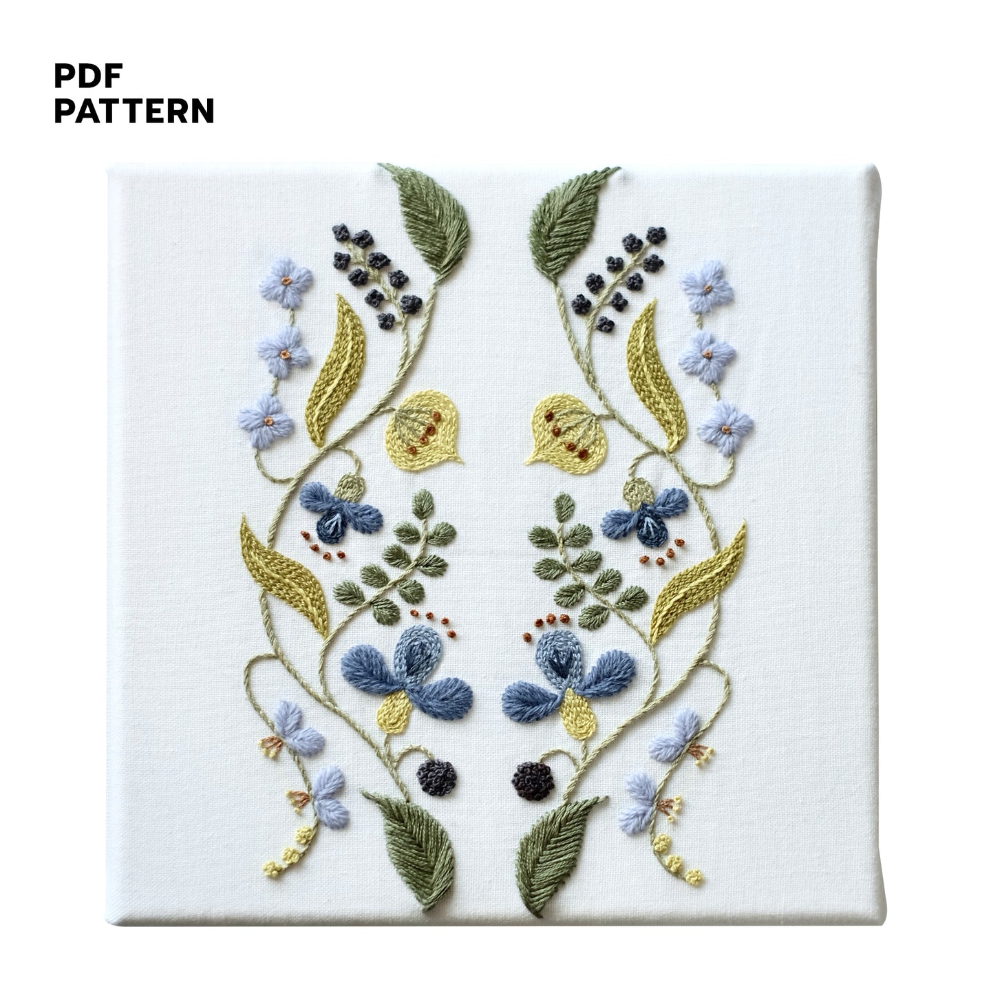 Bluebloom Garden - PDF Pattern