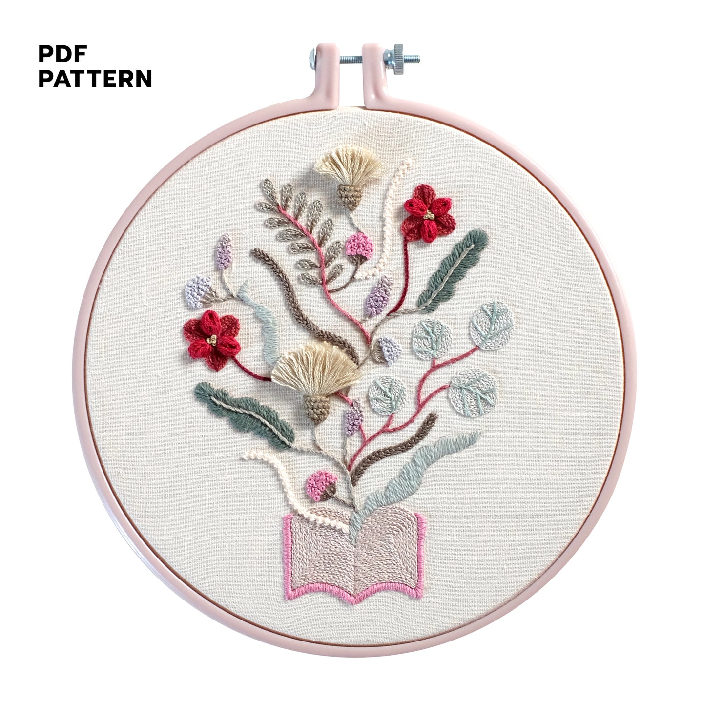 A Sweet Floral Book - PDF Pattern