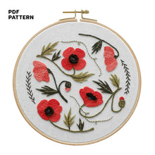 Load image into Gallery viewer, Poppy Garden - PDF Pattern
