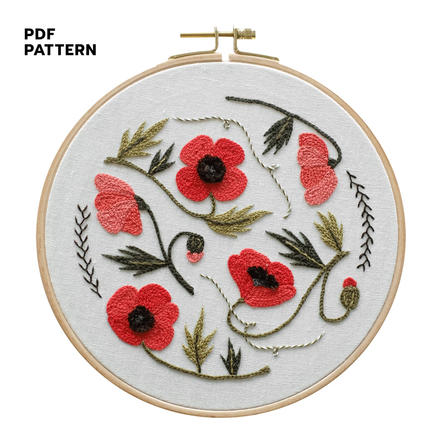 Poppy Garden - PDF Pattern