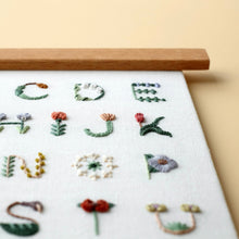 Load image into Gallery viewer, Floral Alphabets - PDF Pattern
