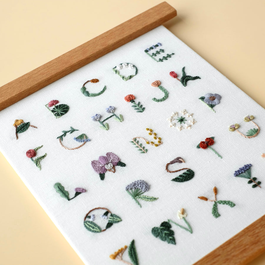 Floral Alphabets - PDF Pattern – Joooyco Studio