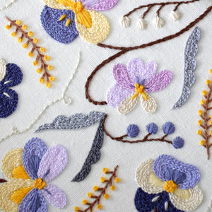 Pansy Garden - PDF Pattern