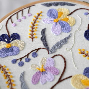 Pansy Garden - PDF Pattern