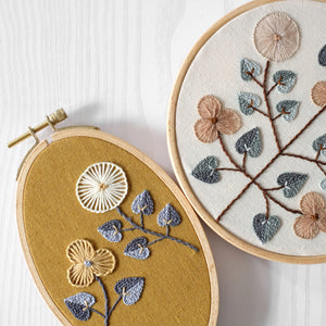 Buttonhole Wheel Flowers (2 in 1) - PDF Pattern